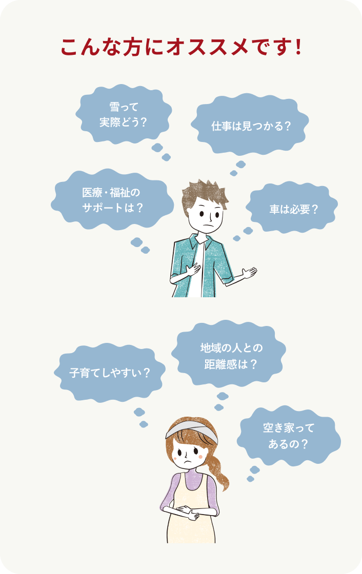 こんな方におすすめです